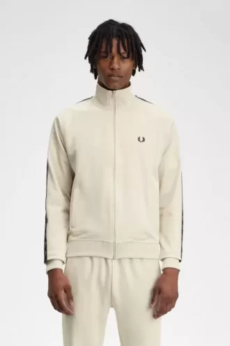 Contrast Tape Men’s Track Jackets