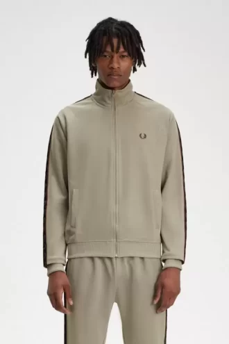 Contrast Tape Men’s Track Jackets