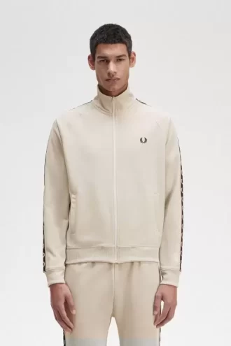 Contrast Tape Men’s Track Jackets