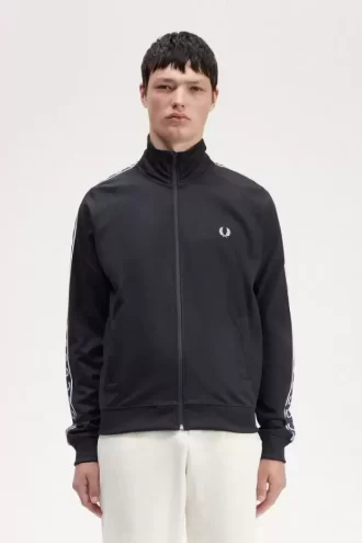 Contrast Tape Men’s Track Jackets