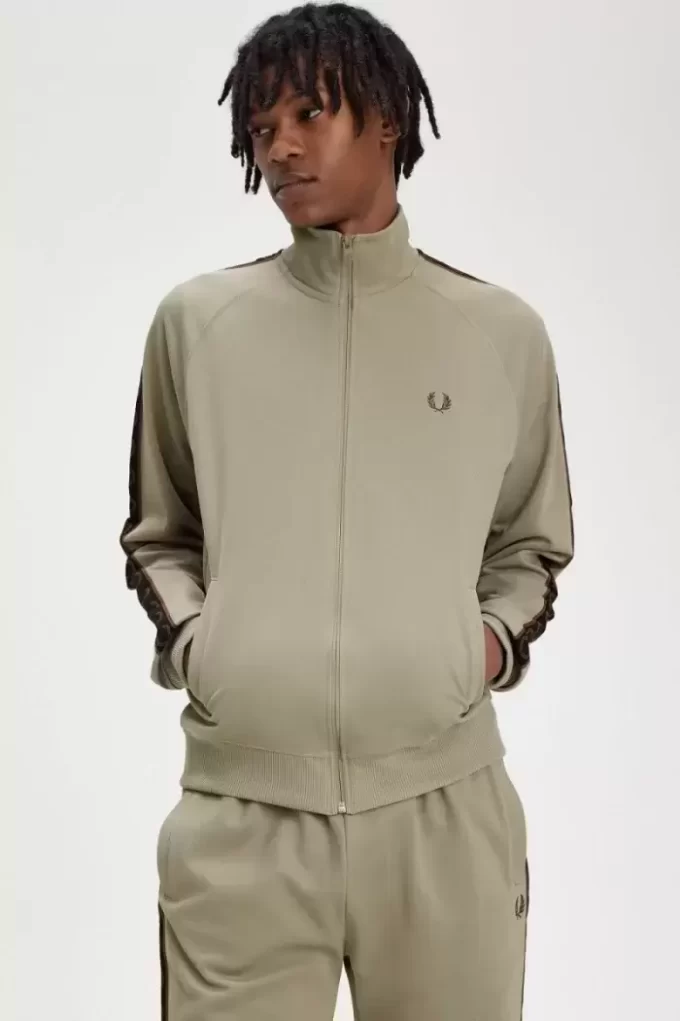Contrast Tape Men’s Track Jackets Contrast Tape Men’s Track Jackets