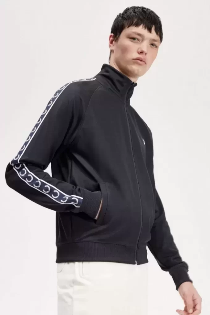 Contrast Tape Men’s Track Jackets Contrast Tape Men’s Track Jackets