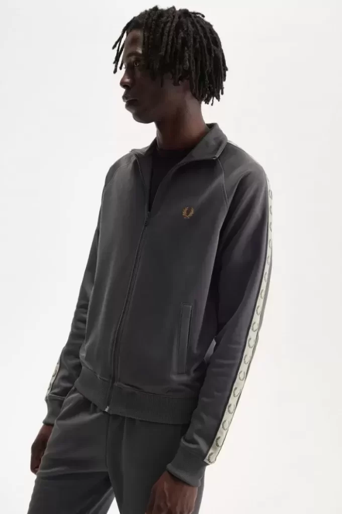 Contrast Tape Men’s Track Jackets Contrast Tape Men’s Track Jackets