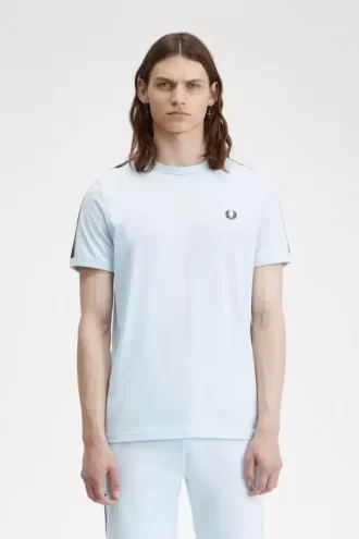 Contrast Tape Ringer Men’s T-Shirt