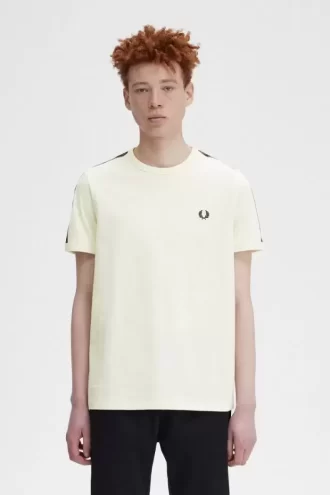 Contrast Tape Ringer Men’s T-Shirt