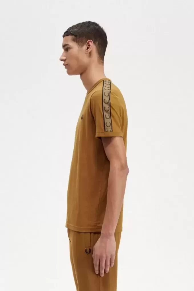 Contrast Tape Ringer Men’s T-Shirt