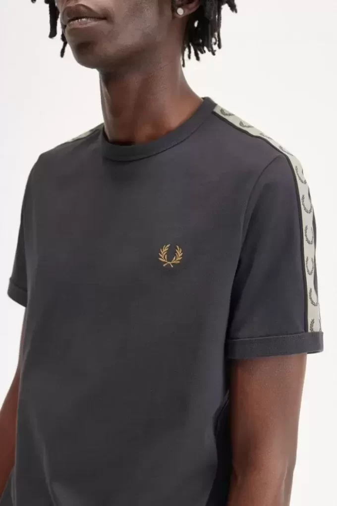 Contrast Tape Ringer Men’s T-Shirt Contrast Tape Ringer Men’s T-Shirt