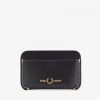 Contrast Trim Leather Card Bags Contrast Trim Leather Card Bags
