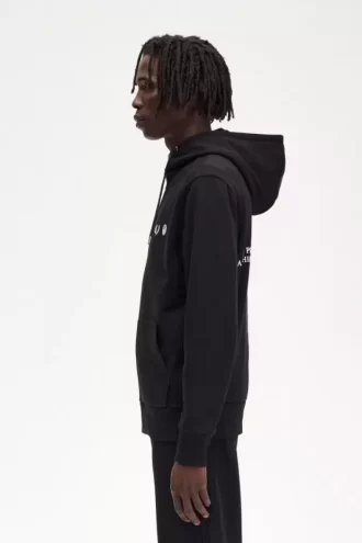 Contrast Zipped Hooded Men’s Sweatshirts