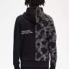 Contrast Zipped Hooded Men’s Sweatshirts