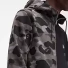 Contrast Zipped Hooded Men’s Sweatshirts