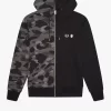 Contrast Zipped Hooded Men’s Sweatshirts