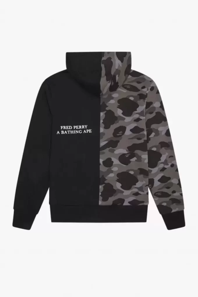 Contrast Zipped Hooded Men’s Sweatshirts