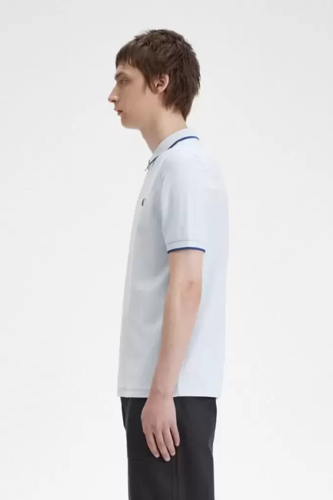 Crepe Pique Zip Neck Men’s Polo Shirt Crepe Pique Zip Neck Men’s Polo Shirt