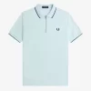 Crepe Pique Zip Neck Men’s Polo Shirt Crepe Pique Zip Neck Men’s Polo Shirt