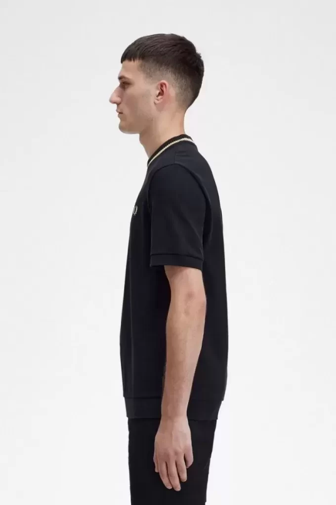 Crew Neck Piqué Men’s T-Shirt Crew Neck Piqué Men’s T-Shirt