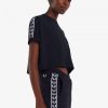 Cropped Taped Ringer T Shirts Cropped Taped Ringer T Shirts