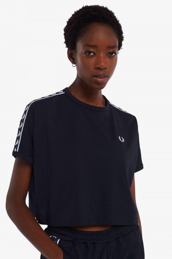 Cropped Taped Ringer T Shirts Cropped Taped Ringer T Shirts