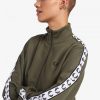 Cropped Taped Track Jackets Cropped Taped Track Jackets