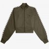 Cropped Taped Track Jackets Cropped Taped Track Jackets