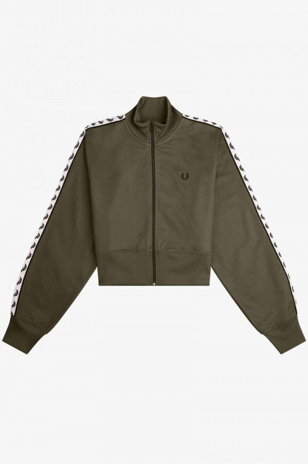 Cropped Taped Track Jackets Cropped Taped Track Jackets