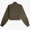 Cropped Taped Track Jackets Cropped Taped Track Jackets