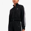Cropped Taped Track Jackets Cropped Taped Track Jackets
