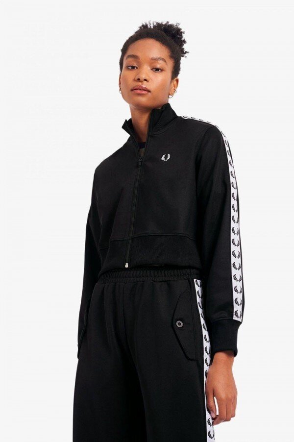 Cropped Taped Track Jackets Cropped Taped Track Jackets