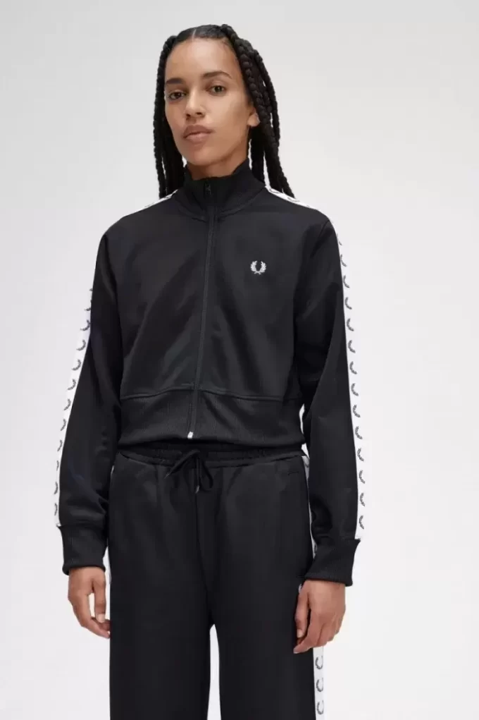 Cropped Taped Track Women’s Jackets
