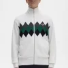 Diamond Intarsia Men’s Cardigan Diamond Intarsia Men’s Cardigan