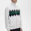 Diamond Intarsia Men’s Cardigan Diamond Intarsia Men’s Cardigan