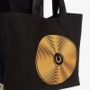 Disc Graphic Tote Bags