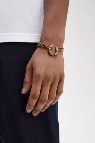 Double Chain Laurel Wreath Bracelet Women’s Jewellery Double Chain Laurel Wreath Bracelet Women’s Jewellery