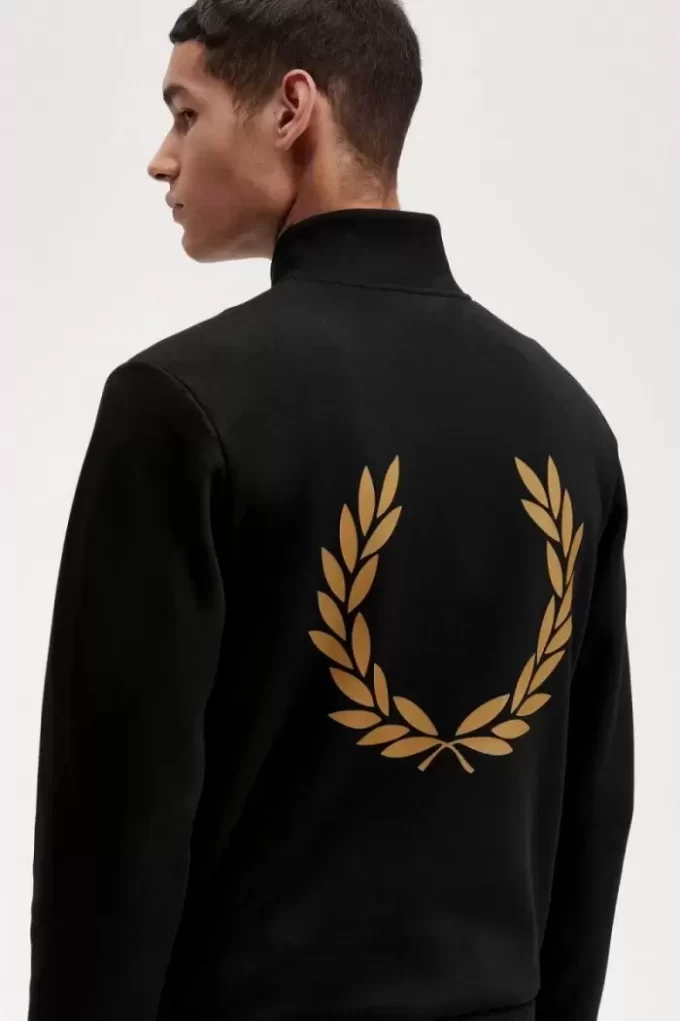 Double Graphic Half Zip Men’s Sweatshirts