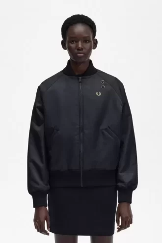 Embroidered Bomber Women’s Jackets