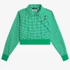 Embroidered Gingham Women’s Jackets Embroidered Gingham Women’s Jackets