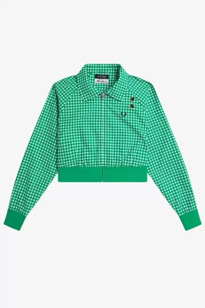 Embroidered Gingham Women’s Jackets Embroidered Gingham Women’s Jackets
