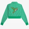 Embroidered Gingham Women’s Jackets Embroidered Gingham Women’s Jackets