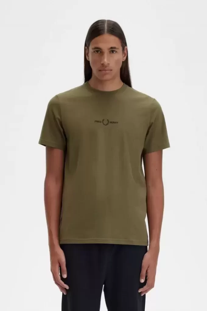 Embroidered Men’s T-Shirt