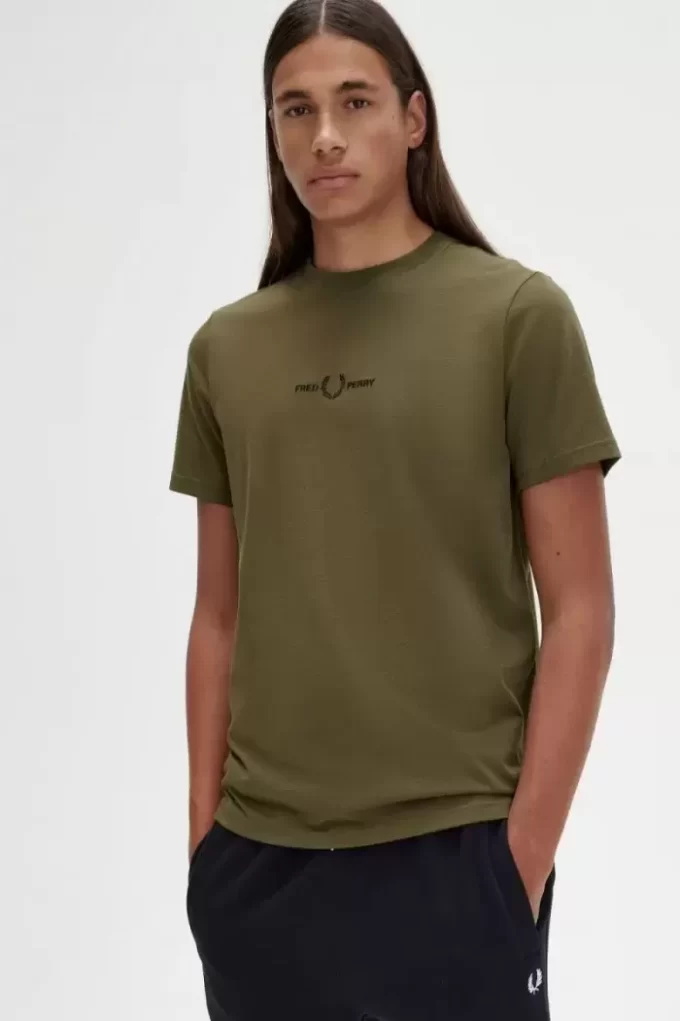 Embroidered Men’s T-Shirt