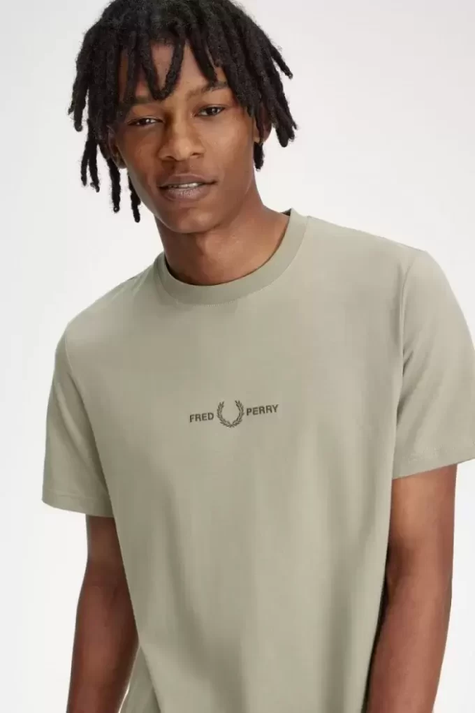 Embroidered Men’s T-Shirt