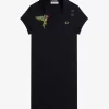 Embroidered Piqué Women’s Dress Embroidered Piqué Women’s Dress