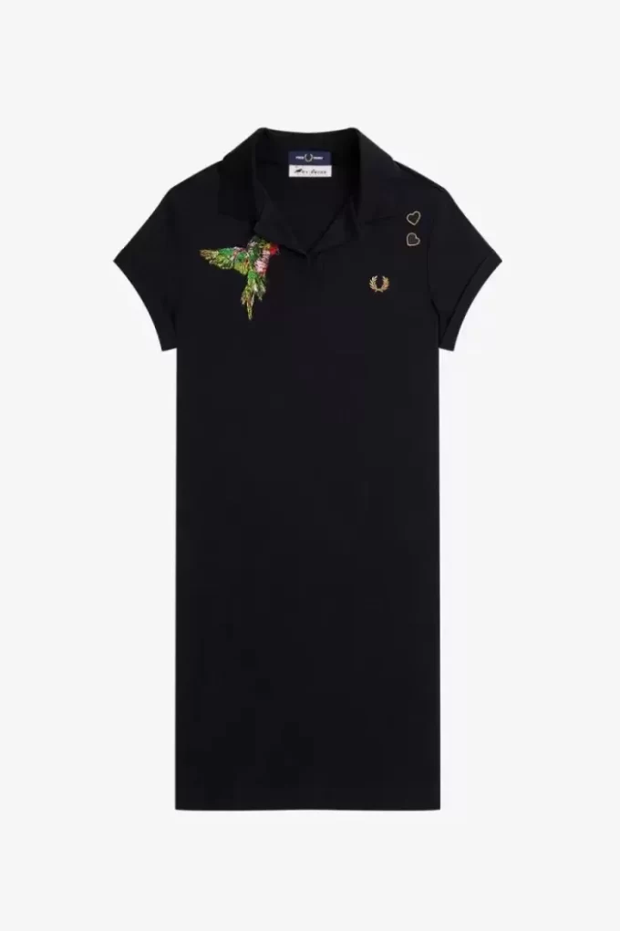 Embroidered Piqué Women’s Dress Embroidered Piqué Women’s Dress