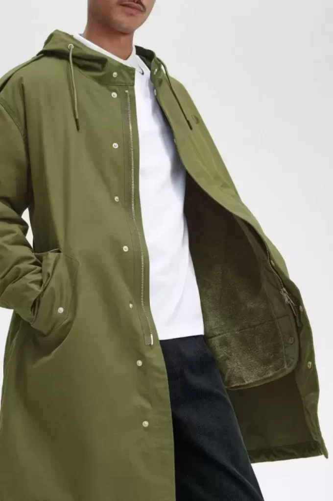 Faux Fur Lined Men’s Parka Parka Faux Fur Lined Men’s Parka Parka