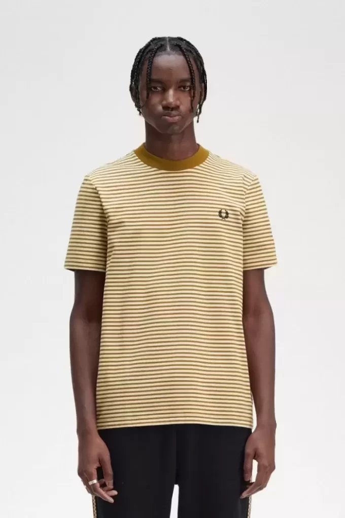 Fine Stripe Heavyweight Men’s T-Shirt