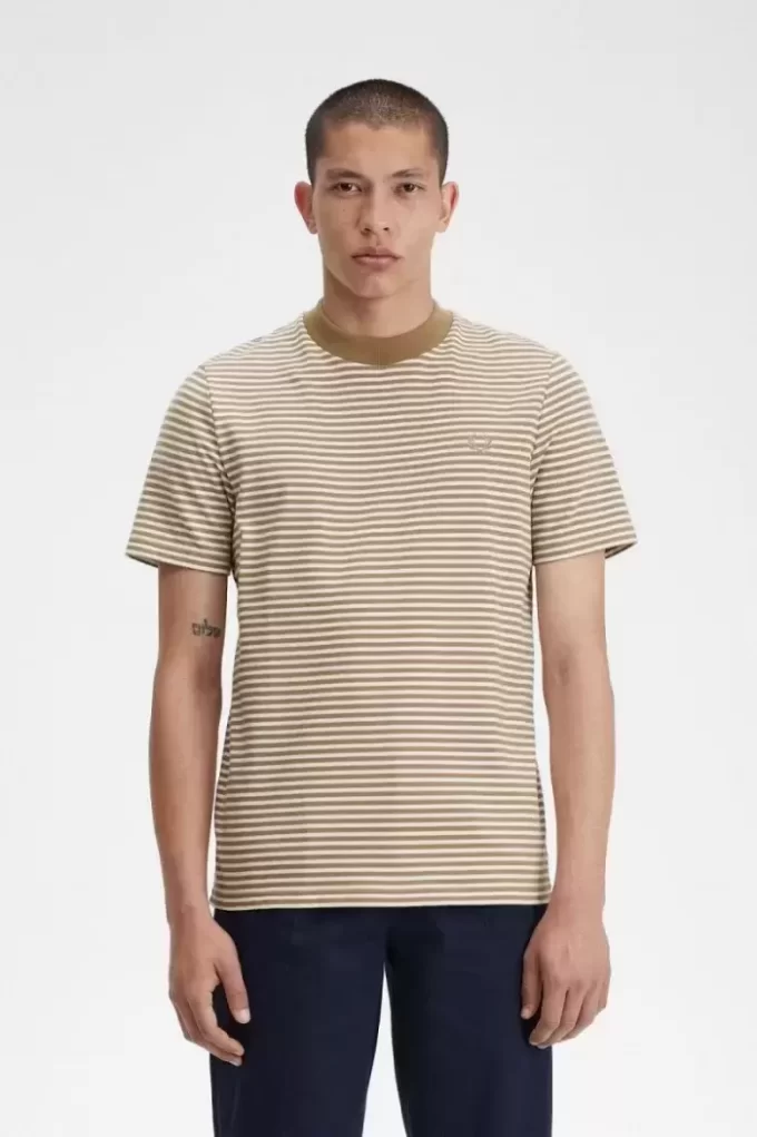 Fine Stripe Heavyweight Men’s T-Shirt Fine Stripe Heavyweight Men’s T-Shirt