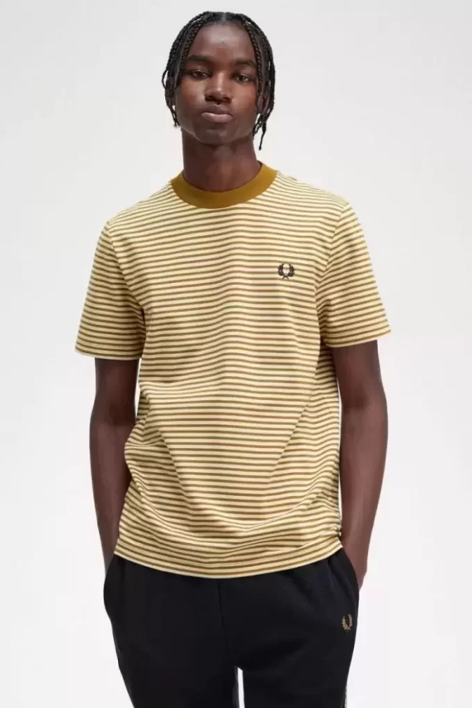 Fine Stripe Heavyweight Men’s T-Shirt