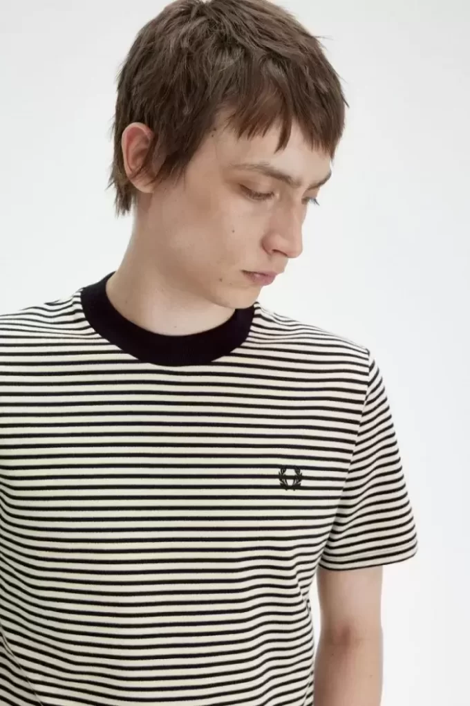 Fine Stripe Heavyweight Men’s T-Shirt