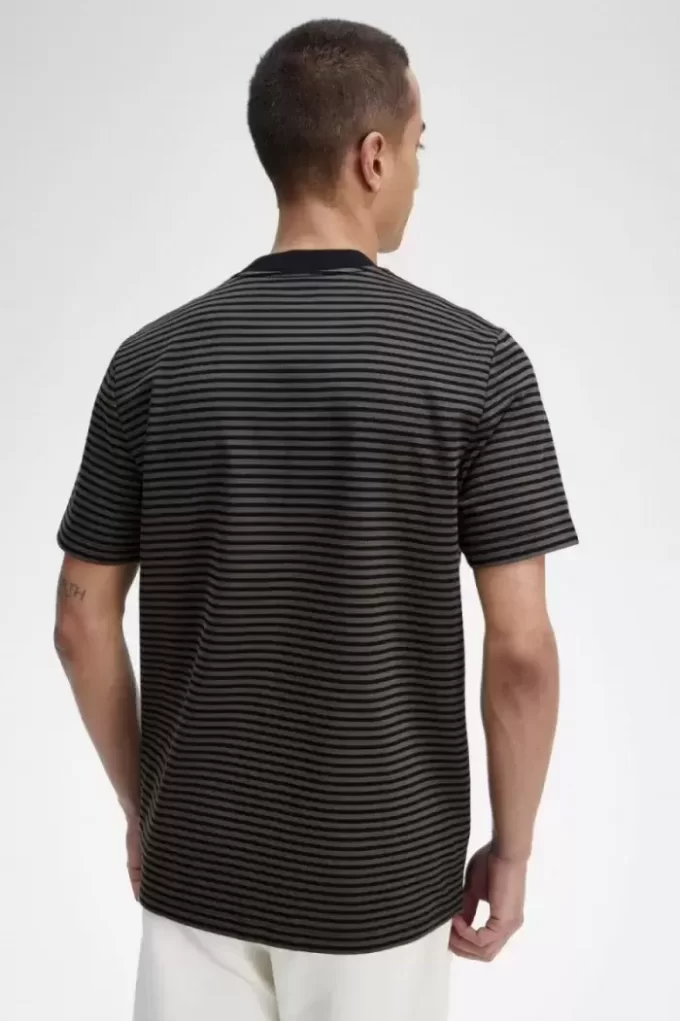 Fine Stripe Heavyweight Men’s T-Shirt