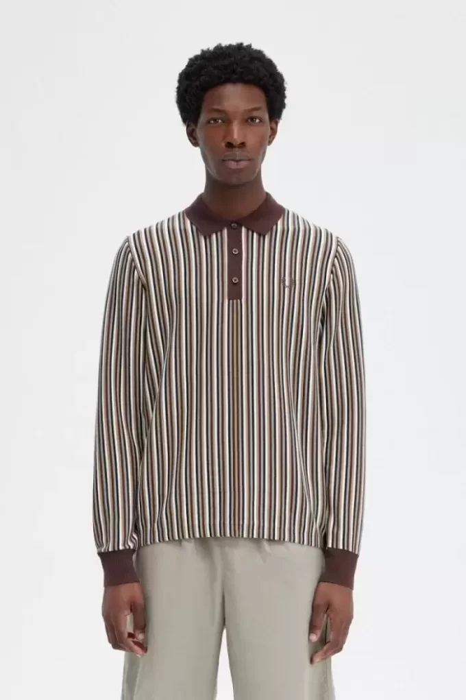 Fine Stripe Knitted Men’s Shirt Fine Stripe Knitted Men’s Shirt